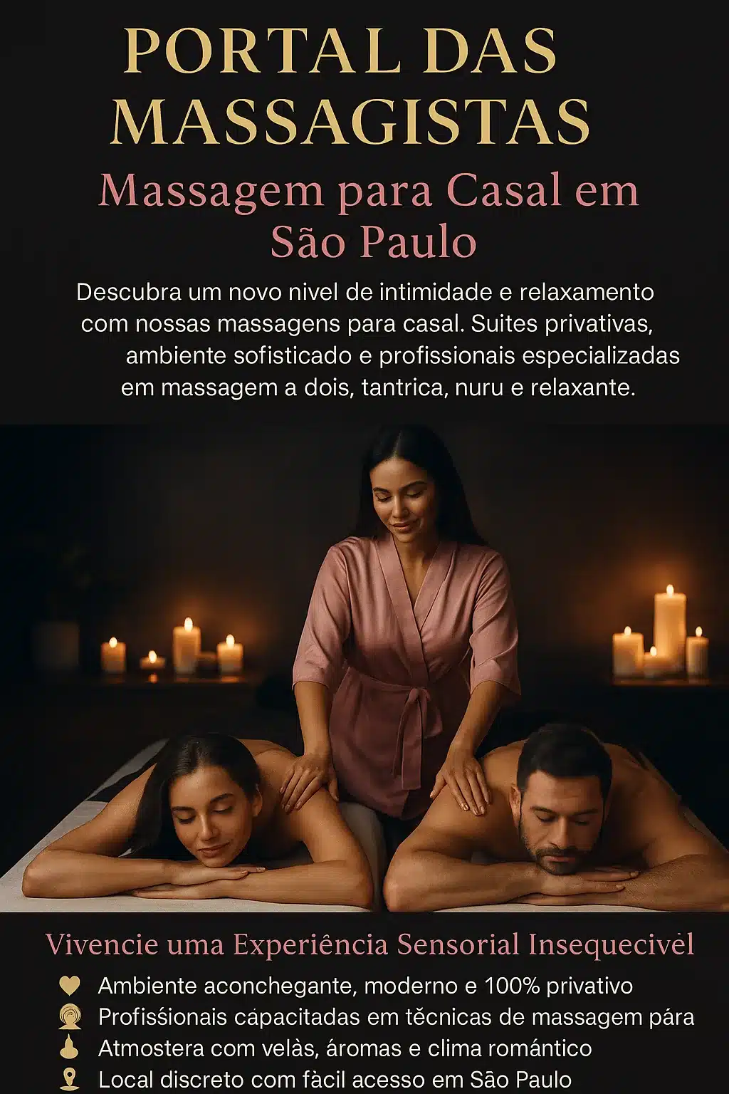 Portal das Massagistas da Clínica VIP